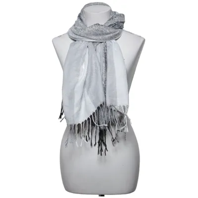 Halsduk (Grå, Vit) från Pashmina Kashmir
