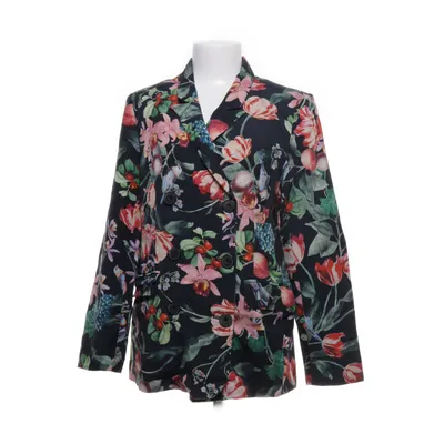 Kavaj (Blå, Flerfärgad) från By Malina Collection Polyester, Tencel