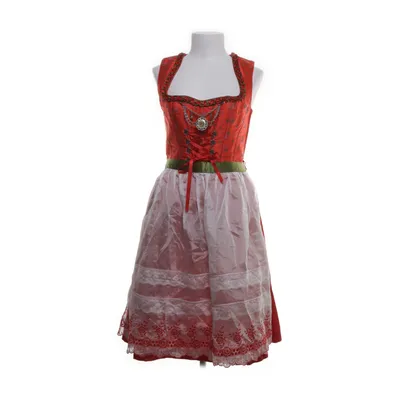 Dirndl (Red, Multicolored) from Edel Heiss