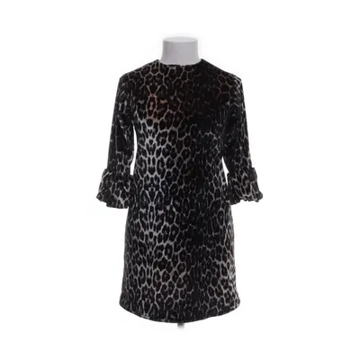 Jurk (Zwart, Meerkleurig) van Q Elastaan, Polyester