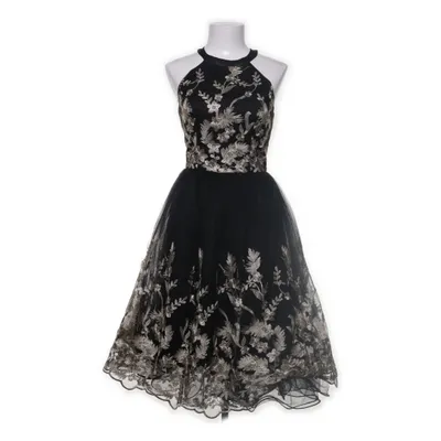 Robe de soirée (Noir, Or) de Chi Chi London Polyester