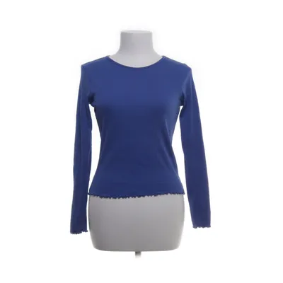 Lange mouwen shirt (Blauw) van New Look Katoen, Elastaan