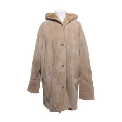 Shearlingjacka (Beige) från Saki