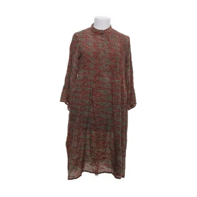 Dress (Red, Multicolored) from Cofur Silk