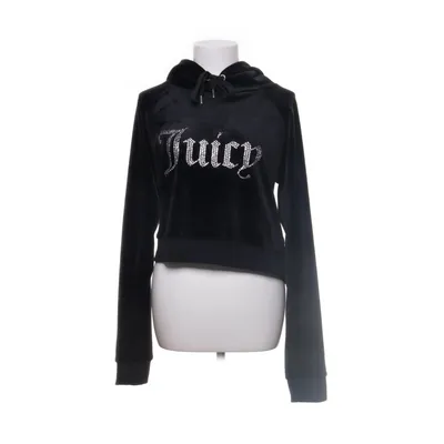 Huvtröja (Svart) från Juicy Couture Elastan, Polyester