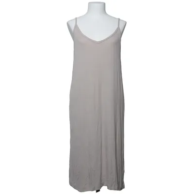 Kjole (Beige) fra H&M Basic Elastan, Viscose
