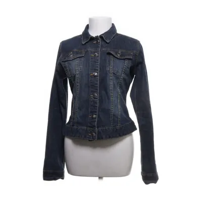 Denim jacket (Blue) from Milla Cotton, Elastane