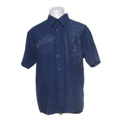 Chemise à manches courtes (Bleu) de Infinity Man Polyester