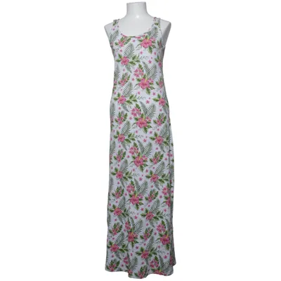 Robe longue (Blanc, Vert, Rose) de Tindra Coton, Viscose
