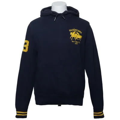 Hoodie (Blue, Yellow) from Ralph Lauren Cotton, Polyester