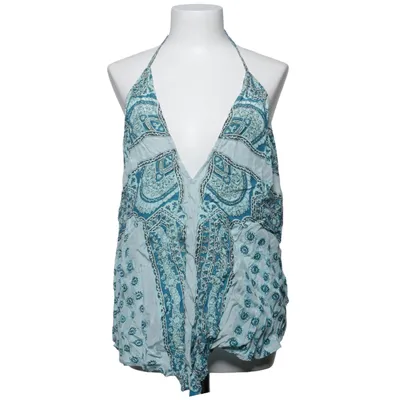 Halterneck top (Blå) fra Out from Under Viscose