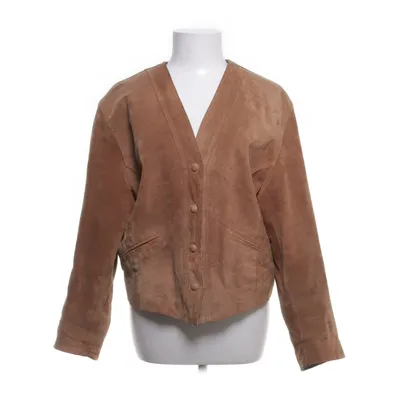 Läderjacka (Brun) från Sinclair Mocka, Acetat