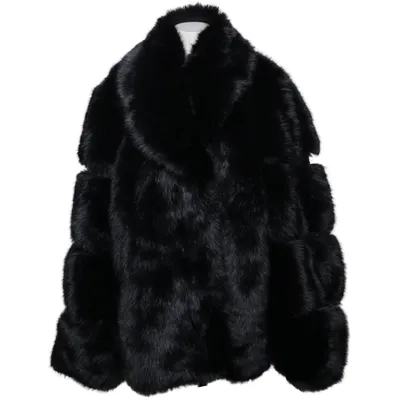 Vinterjacka (Svart) från Naked Wardrobe Elastan, Polyester