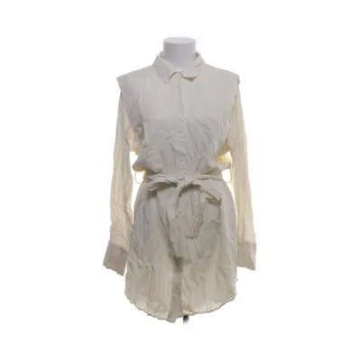 Skjortklänning (Beige) från Dilvin Basic Lyocell, Polyester, Ull, Viskos