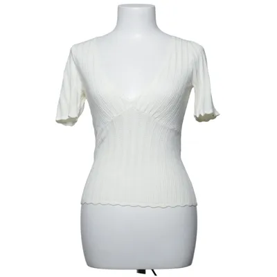 Top (Wit) van La Maille Sézane Polyester, Viscose