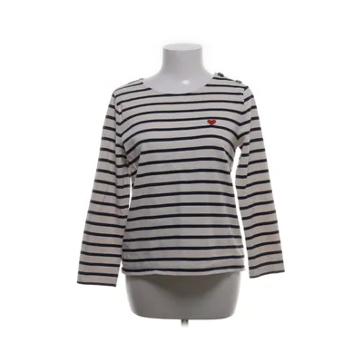 Langærmet t-shirt (Hvid, Blå) fra Sézane Bomuld
