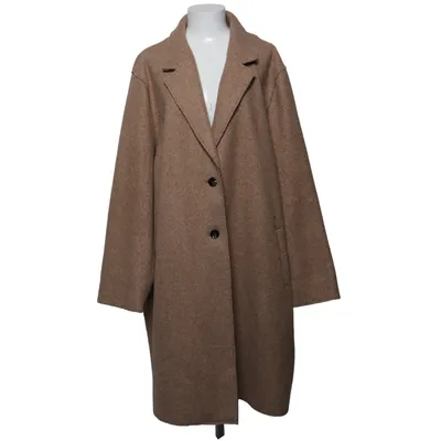 Frakke (Beige) fra ONLY Carmakoma Polyester