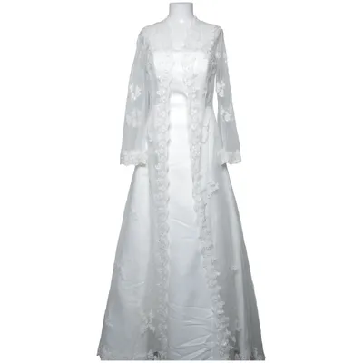 Brudklänning (Vit) från Party Line Polyester