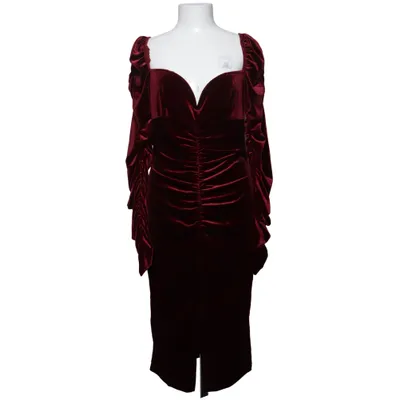 Klänning (Röd) från Shein Elastan, Polyester