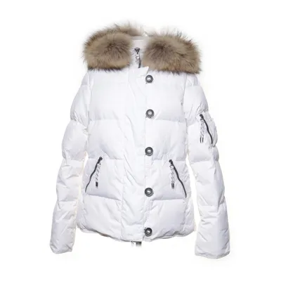 Vinterjacka (Vit) från Jet Set Päls, Polyamid, Polyester