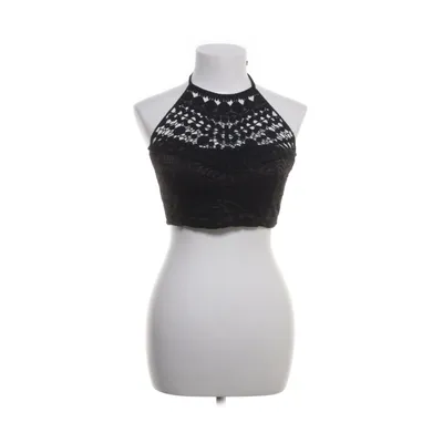 Halternecktopp (Svart)