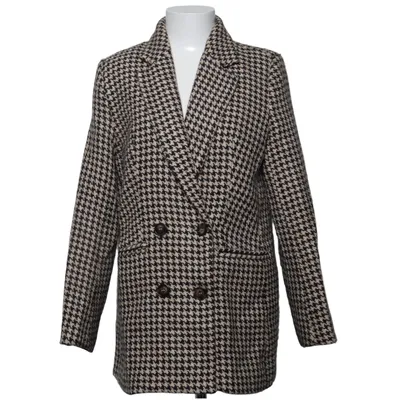 Blazer (Beige, Black) from By Malina Acrylic, Polyester, Wool