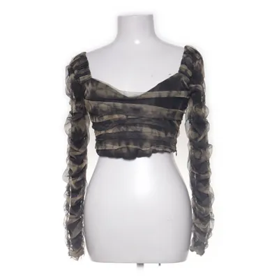 Crop top (Black, Multicolored) from Zara