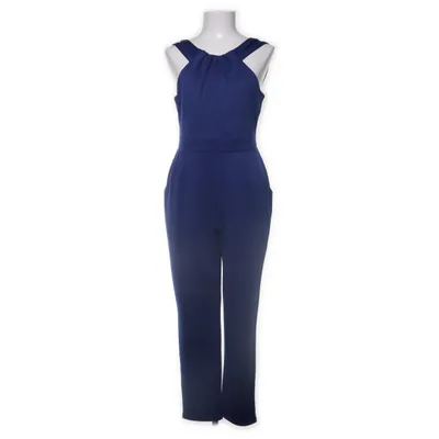 Jumpsuit (Blauw) van City Goddess Elastaan, Polyester
