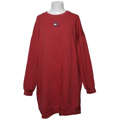 Klänning (Röd) från Tommy Hilfiger Jeans Bomull, Polyester
