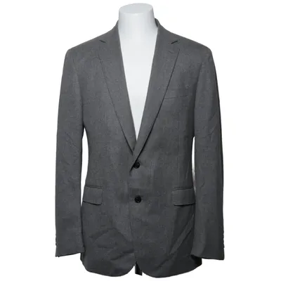 Blazer (Gray) from Ralph Lauren Purple Label Cupro, Wool