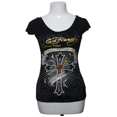 T-shirt (Black) from Ed Hardy by Christian Audigier Cotton