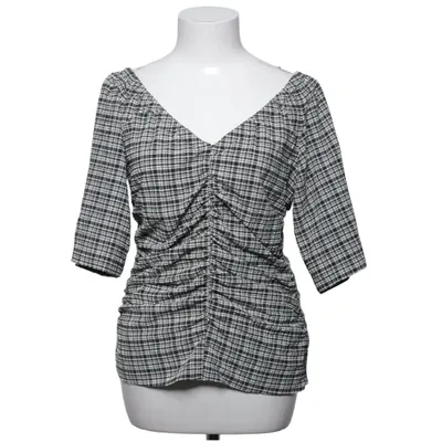 Top (Sort, Hvid) fra Ganni Elastan, Polyamid, Genanvendt polyester