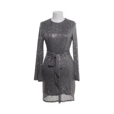 Klänning (Grå, Silverfärgad) från Dennis Maglic Bomull, Polyester