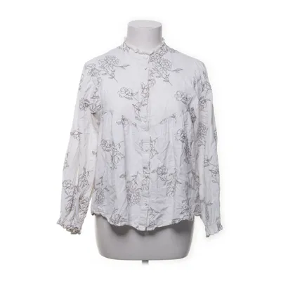Blouse (Wit, Grijs) van Zara Polyester