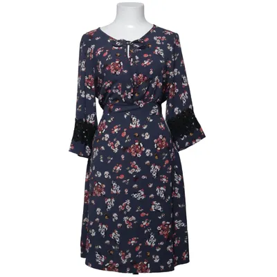 Dress (Blue, Multicolored) from Lady Lol Paris Elastane, Polyester