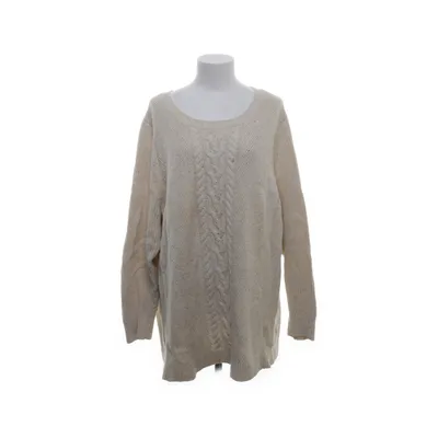 Tröja (Beige) från Lands' End Akryl, Bomull, Nylon