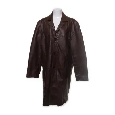Læderfrakke (Brun) fra Pantera Læder, Polyester