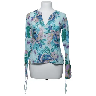 Blouse (Bleu, Multicolore) de Antik Batik Coton