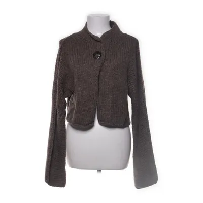 Cardigan (Brown) from Ischiko Merino wool, Polyamide