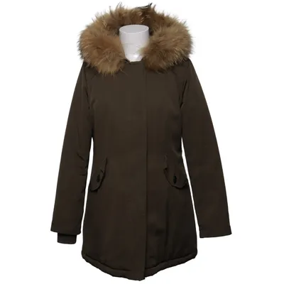 Parka (Vert) de Attentif Coton, Polyester