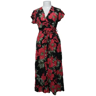 Maxi jurk (Zwart, Rood, Groen) van Miss Sara Viscose