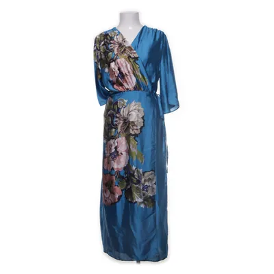 Robe portefeuille (Bleu, Multicolore) de Zara Polyester