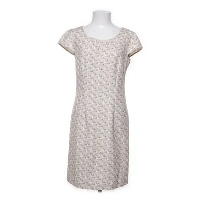 Klänning (Beige, Vit, Brun) från Betty Barclay Elastan, Polyester