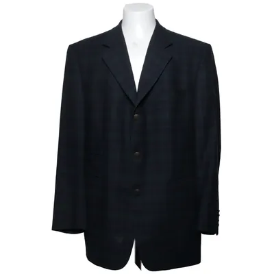 Kavaj (Blå, Grön, Svart) från Atelier Torino Acetat, Viskos, Ull