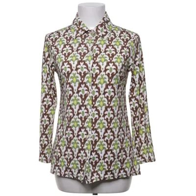 Blouse (Blanc, Vert, Marron, Multicolore) de Maliparmi Élasthane, Polyamide
