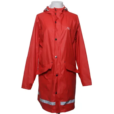 Regnfrakke (Rød) fra High Mountain Polyester, Polyurethan