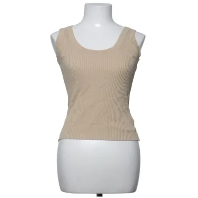 Tank­top (Beige) von ESPRIT Leinen, Polyamid, Viskose