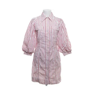 Shirt dress (White, Red) from Ganni Organic cotton