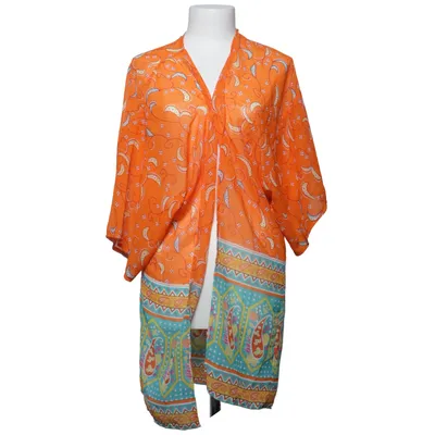 Cardigan (Orange, Multicolore) de Feitong
