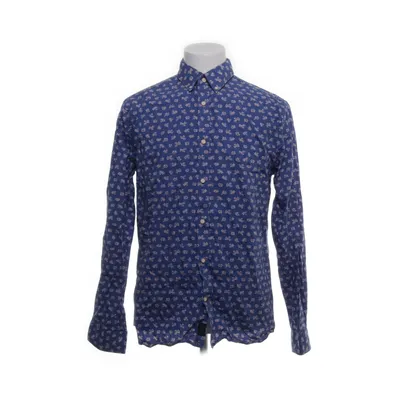 Buttondown-skjorta (Blå, Flerfärgad) från Bondelid Bomull, Linne